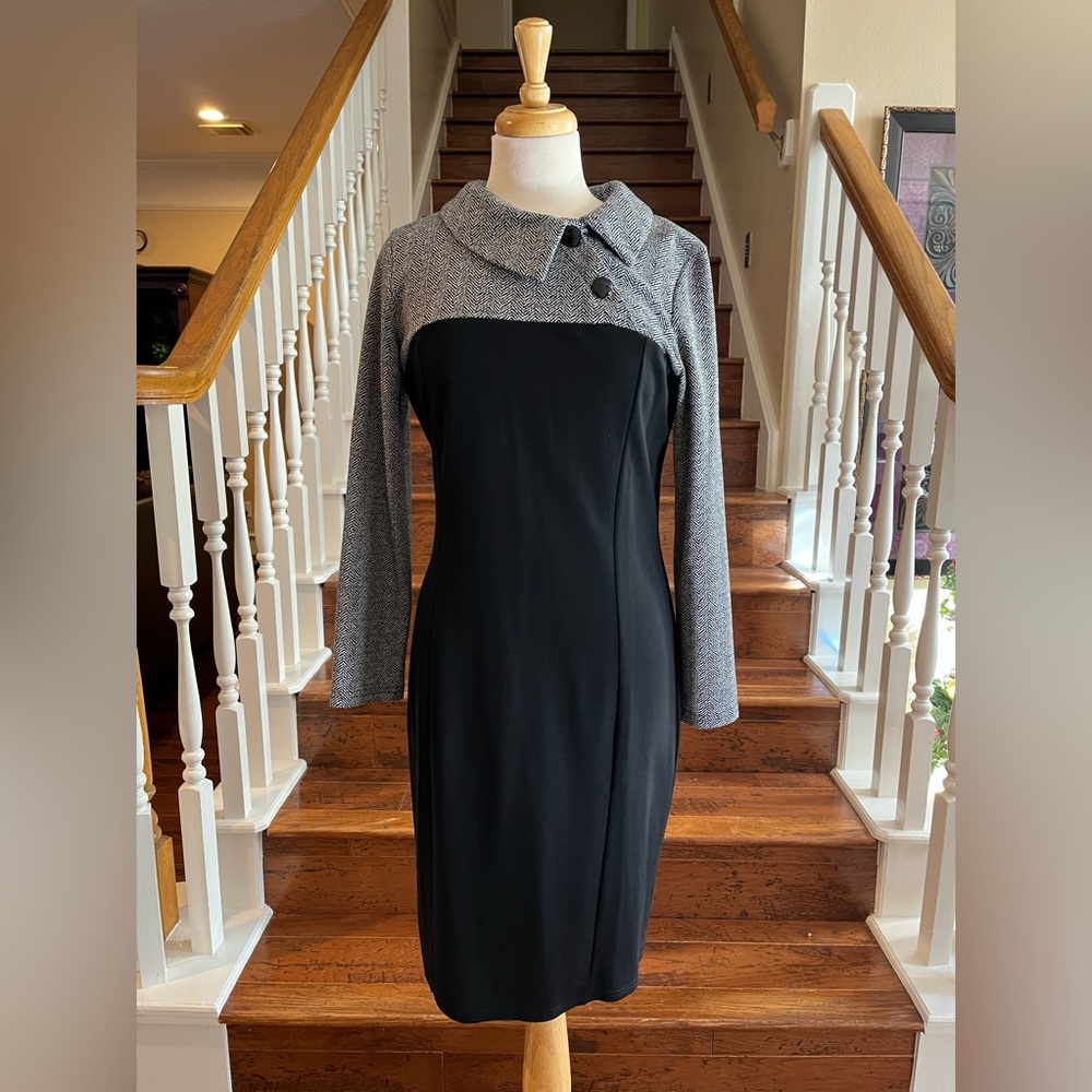 Black and gray dress size 10 - L